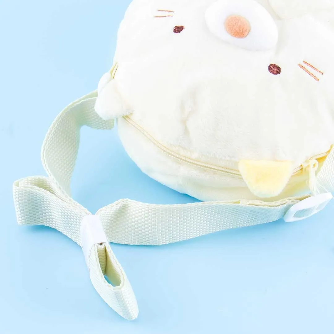 Sumikko Gurashi Fluffy Sling Bag - Neko