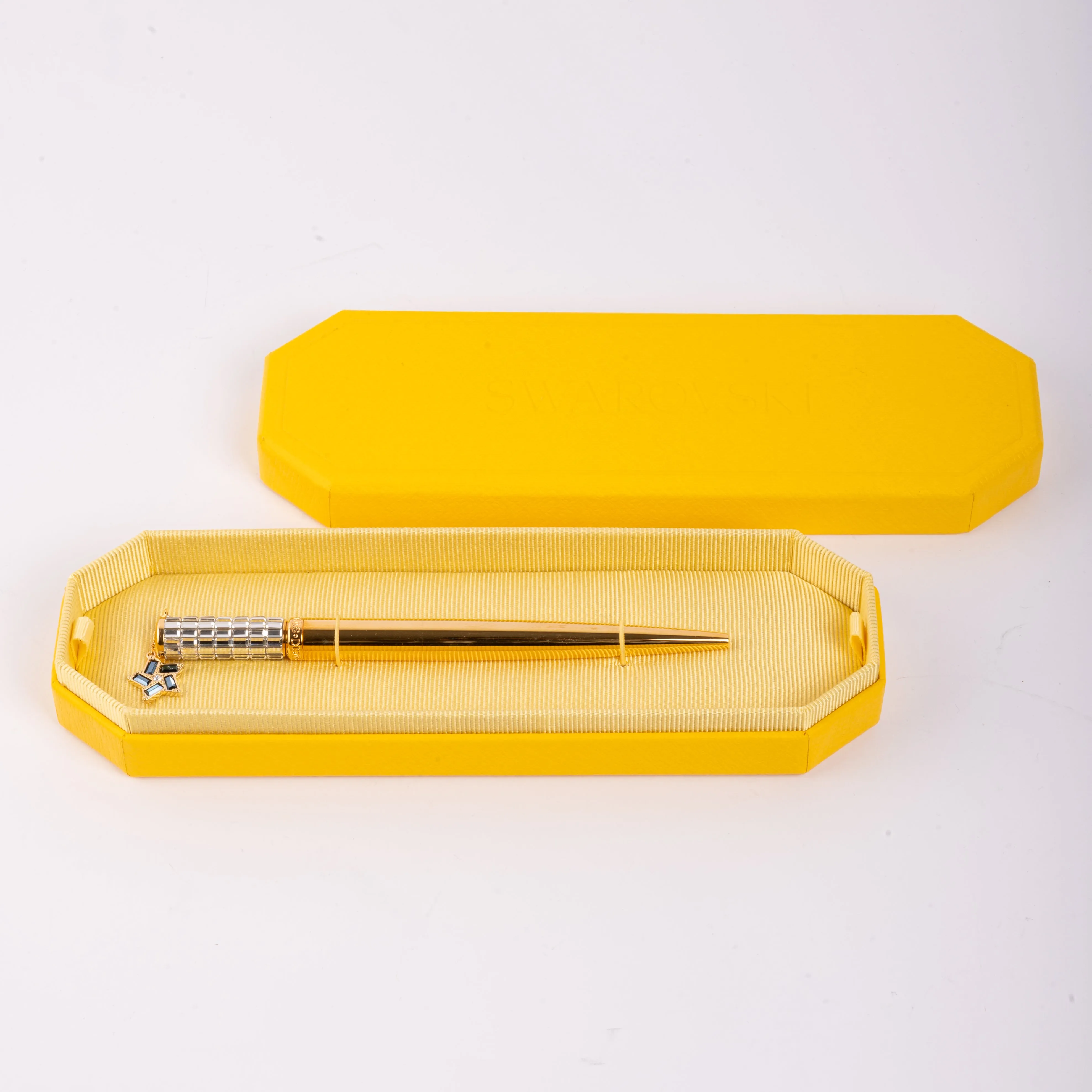 Swarovski Ballpoint Pen Star White Gold-Tone Plated