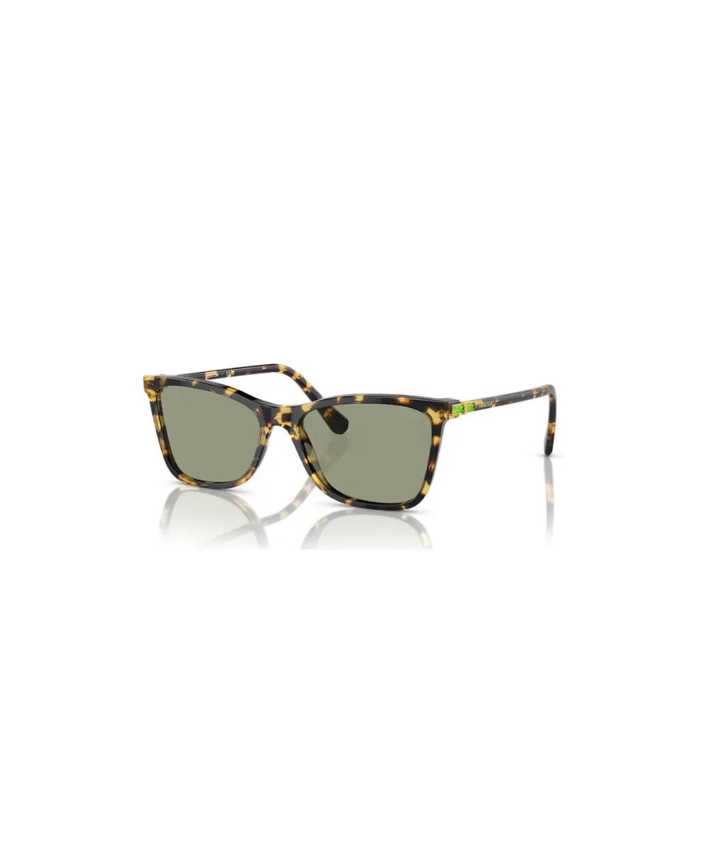 SWAROVSKI LUCENT SQUARE SUNGLASSES