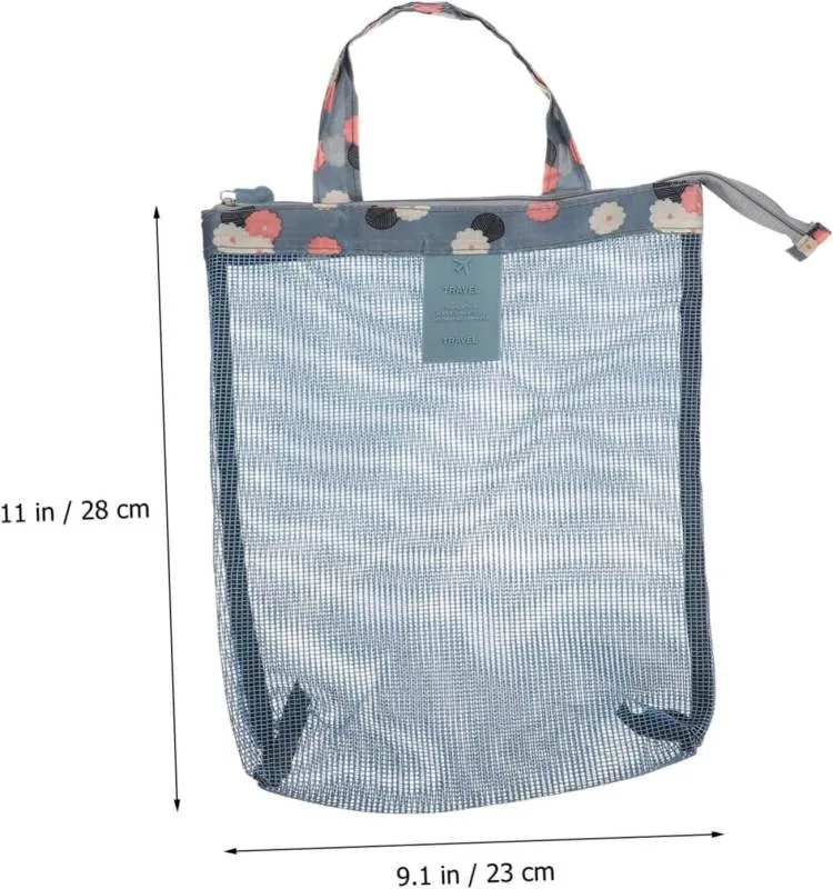 Swimming Beach Mesh Bag Swimwear Storage Bag for Kids