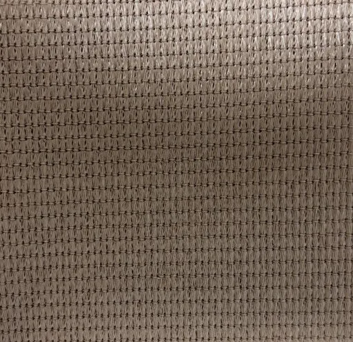 Tan 86% Super Shade Mesh Tarp 6' x 20'