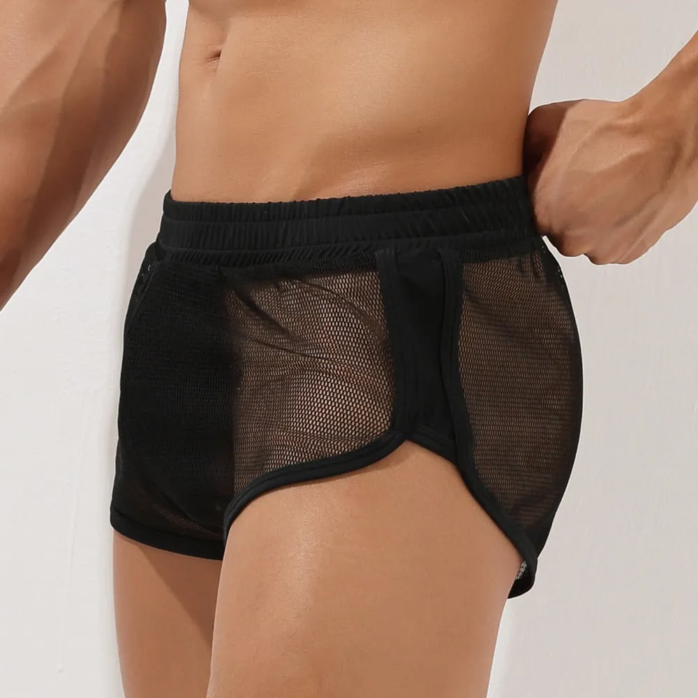 TEEK - Mesh Male Pouch Boxer Shorts