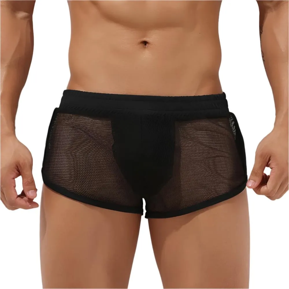 TEEK - Mesh Male Pouch Boxer Shorts