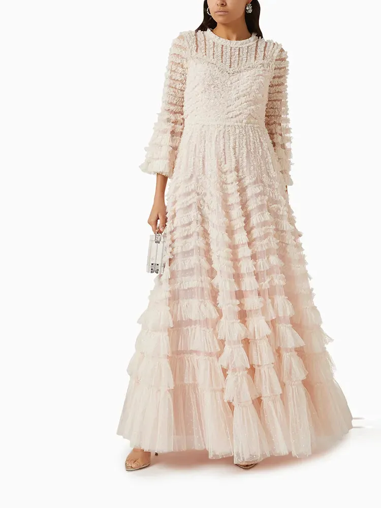 TEEK - Mesh Stripe Dress