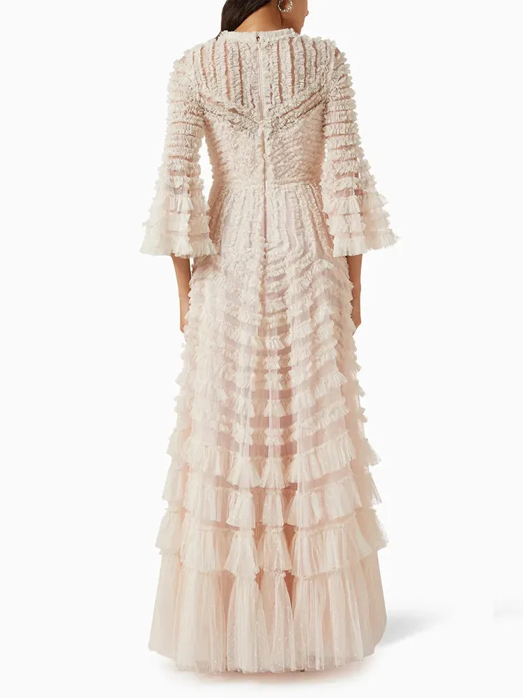 TEEK - Mesh Stripe Dress
