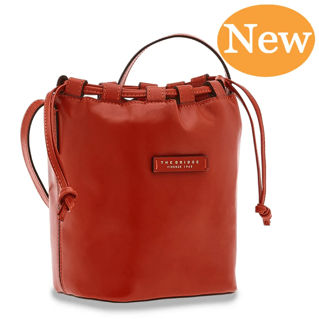 The Bridge Bucket Bag - Style: 04340201 - Burnt Orange L1