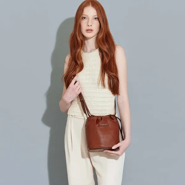 The Bridge Bucket Bag - Style: 04340201 - Burnt Orange L1