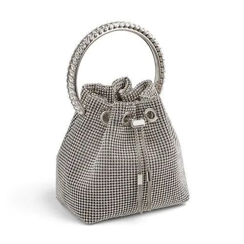 Totes Rhinestone Bling Crystal Clutch Bag
