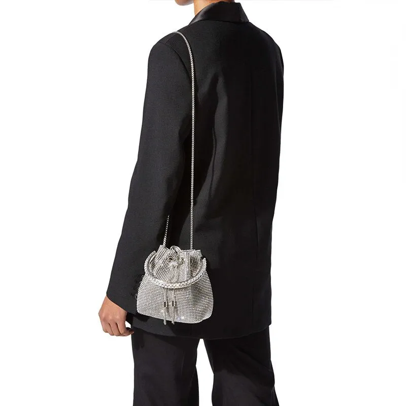 Totes Rhinestone Bling Crystal Clutch Bag