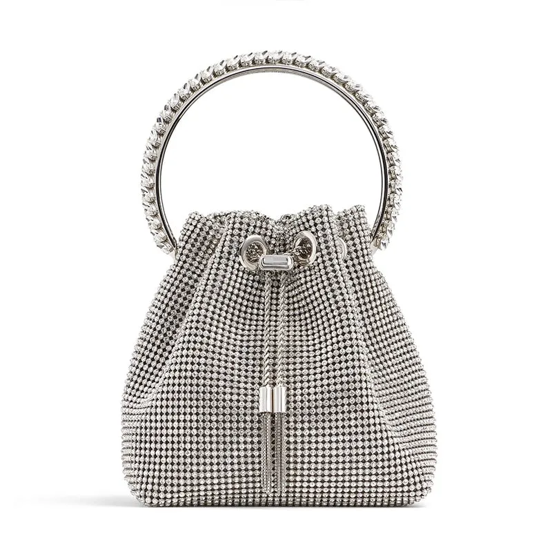 Totes Rhinestone Bling Crystal Clutch Bag