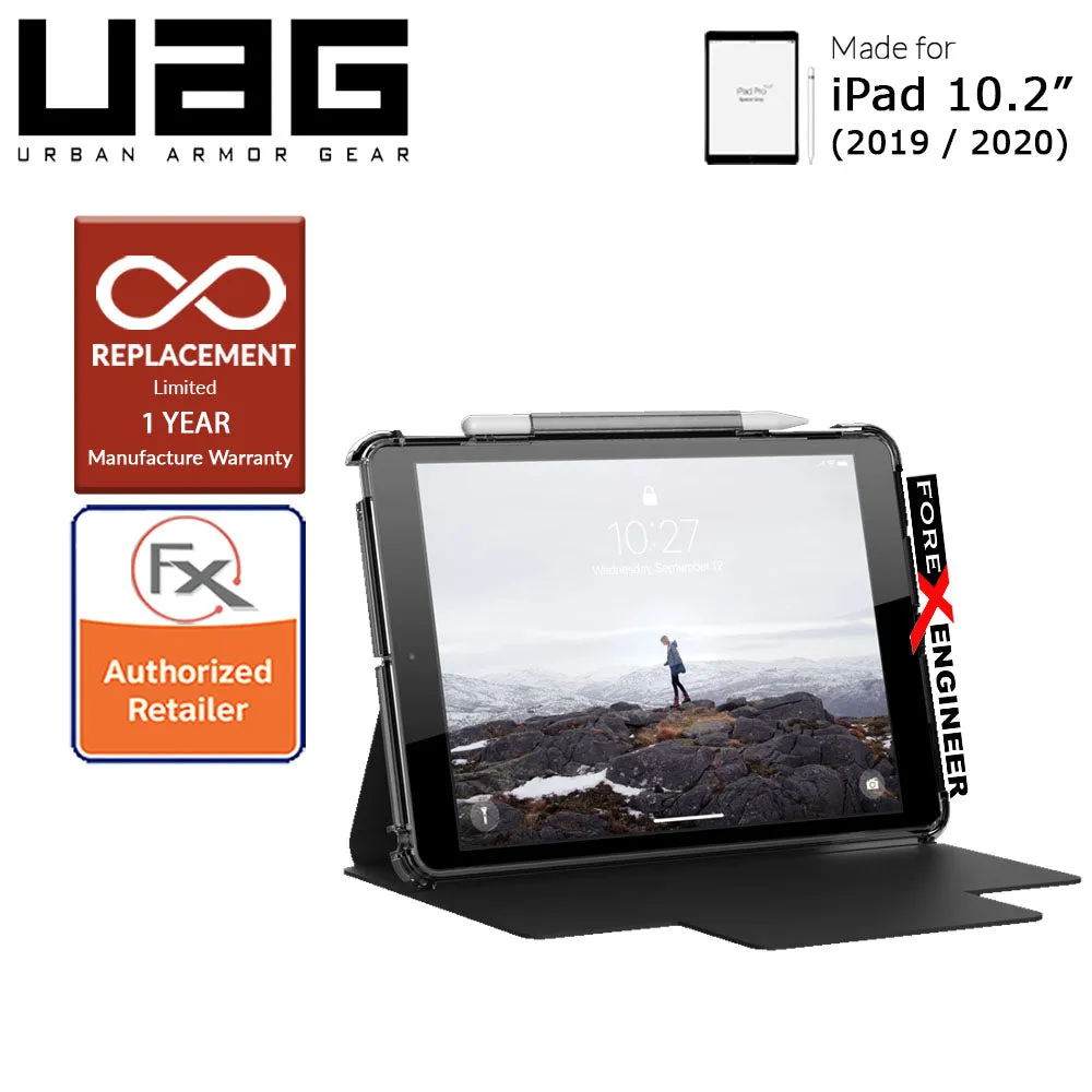 UAG [U] Lucent for iPad 10.2 inch 7th - 8th - 9th Gen  ( 2019 - 2021 )  - Black - Ice (Barcode : 812451037845 )