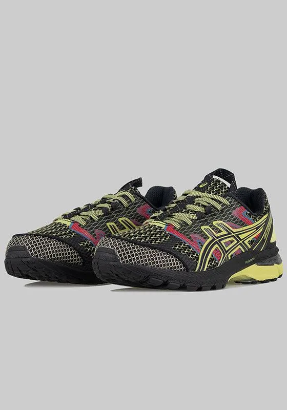 US4-S Gel-Terrain - Black/Neon Lime