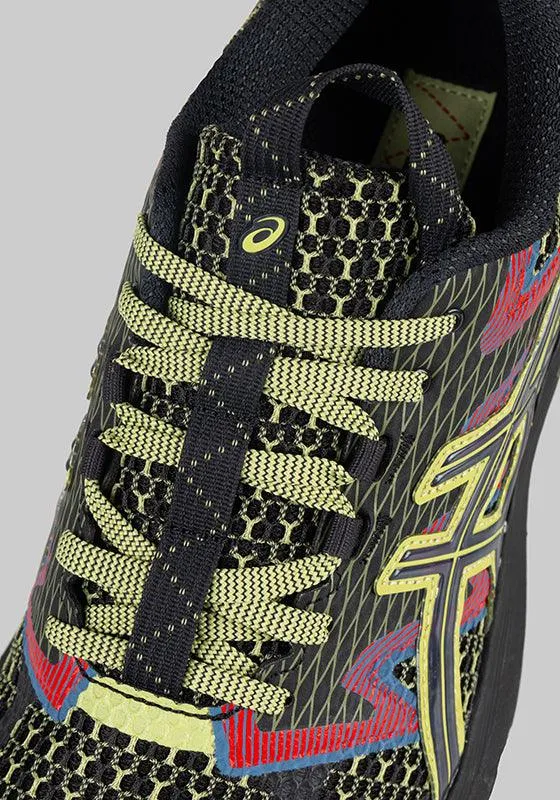 US4-S Gel-Terrain - Black/Neon Lime