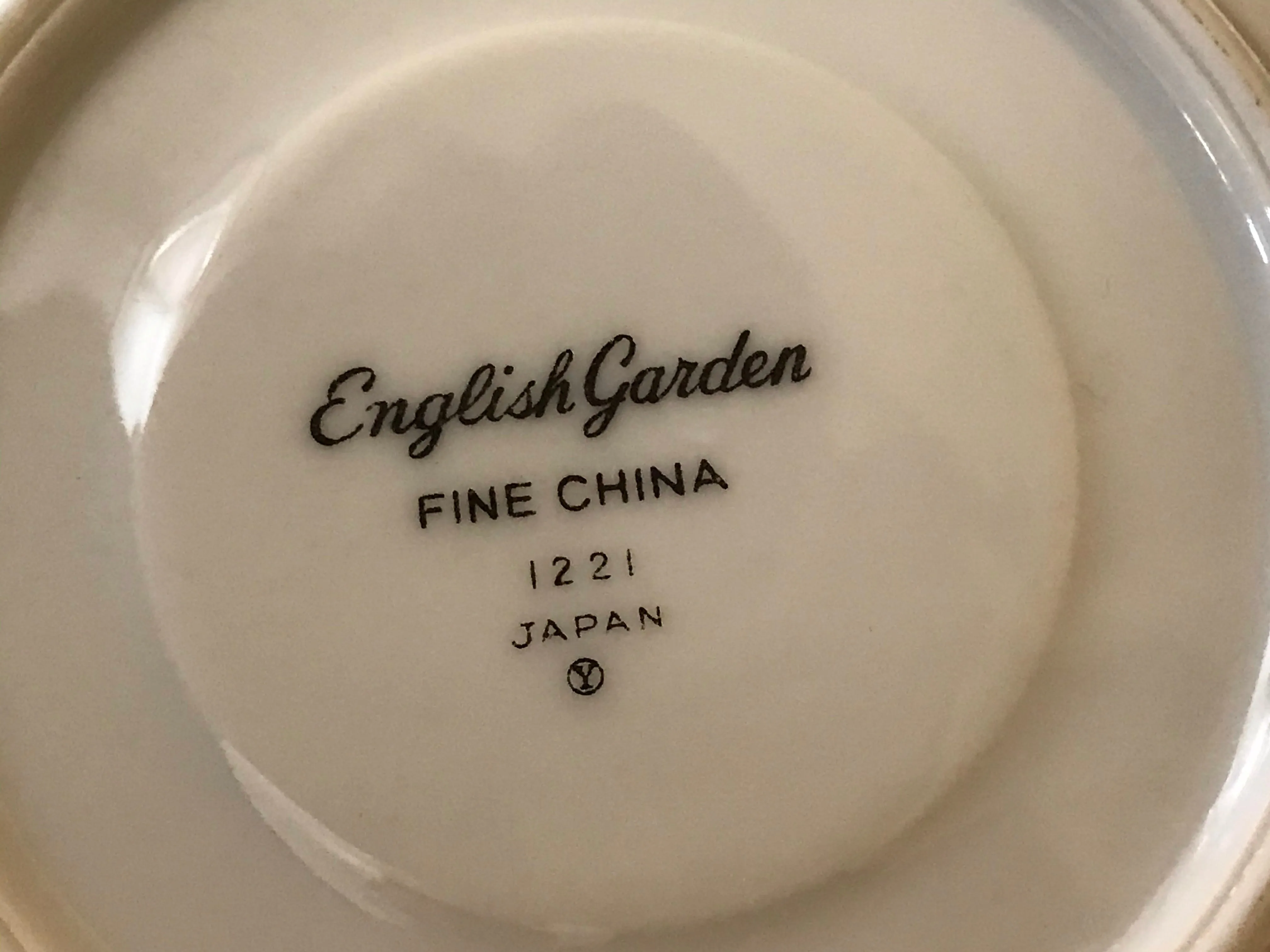 (V) Vintage ENGLISH GARDEN Fine China Japan #1221 Retired Variety of Pieces