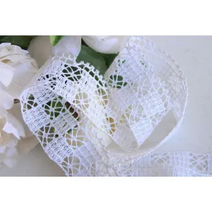 Vintage 1920s 1930s Lace Trim, 1.75" Wide , Three Yards