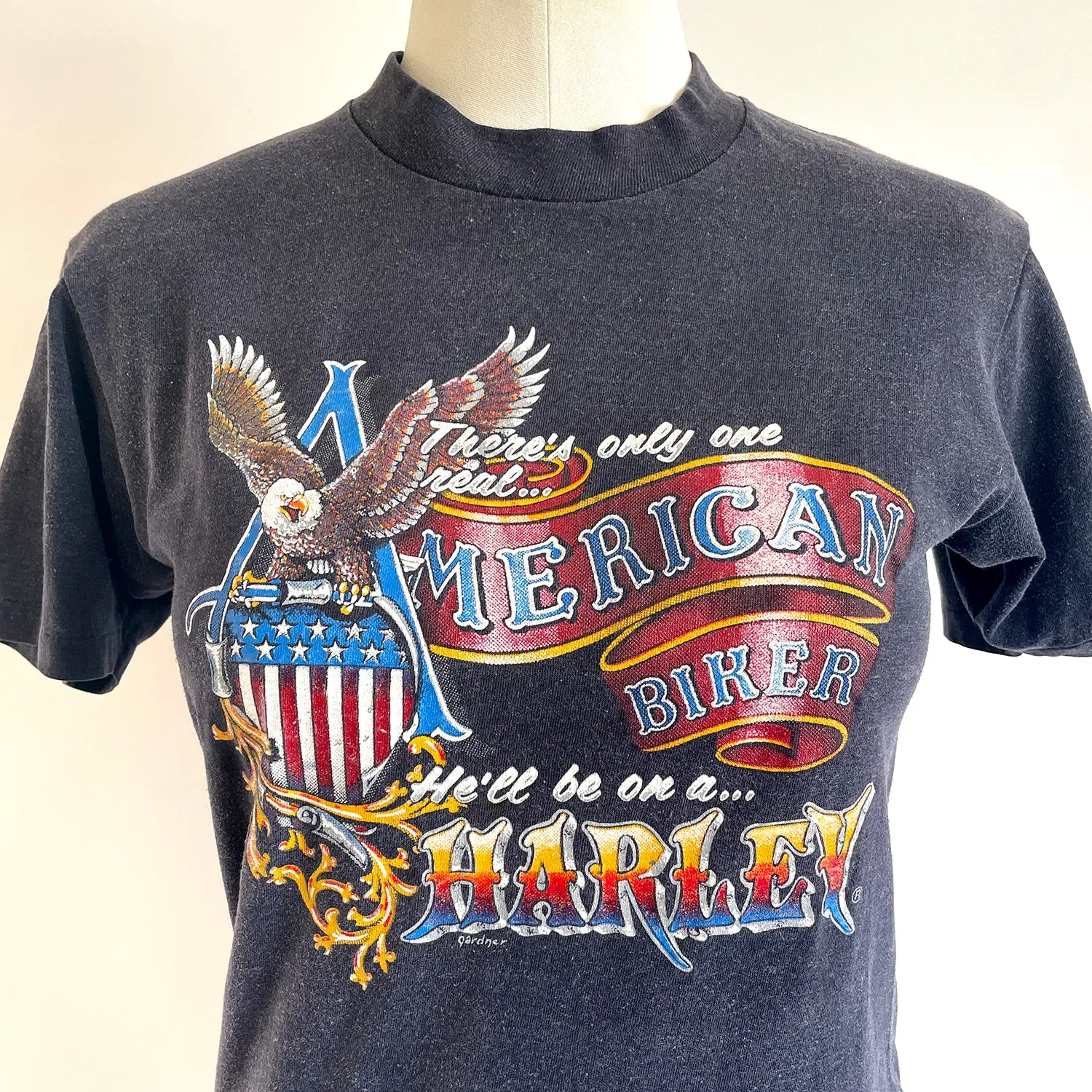 Vintage American Biker HARLEY TEE