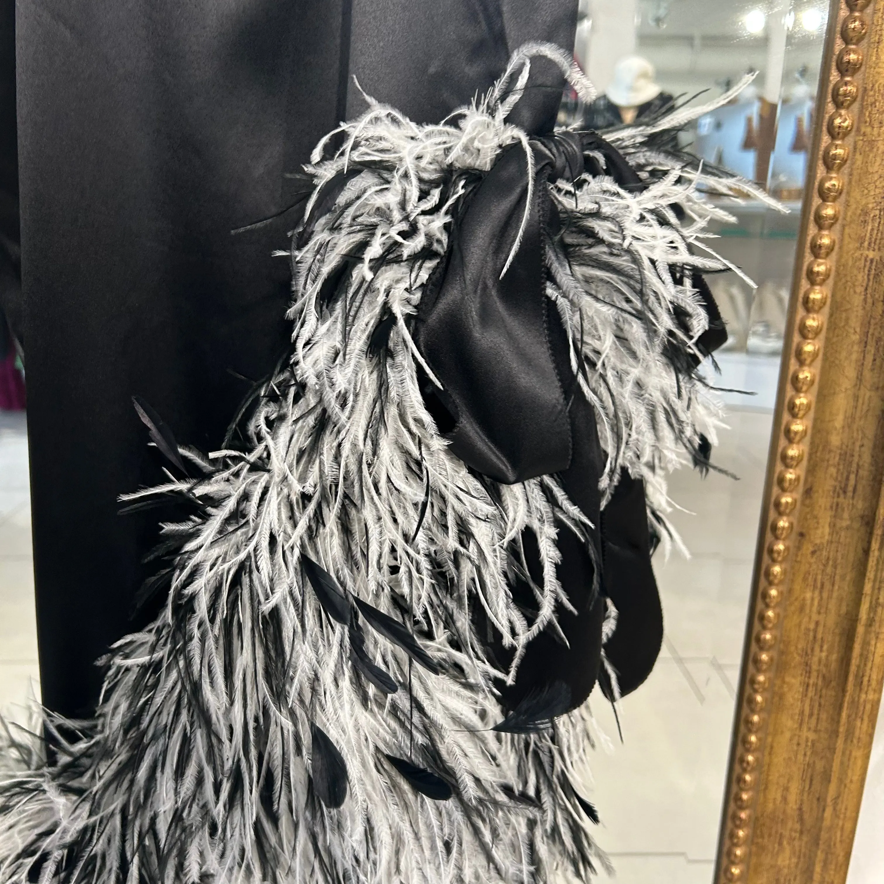 Vintage Feather Trim Set for Druedansk