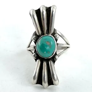 Vintage Flair With Stone<br>Size: 9