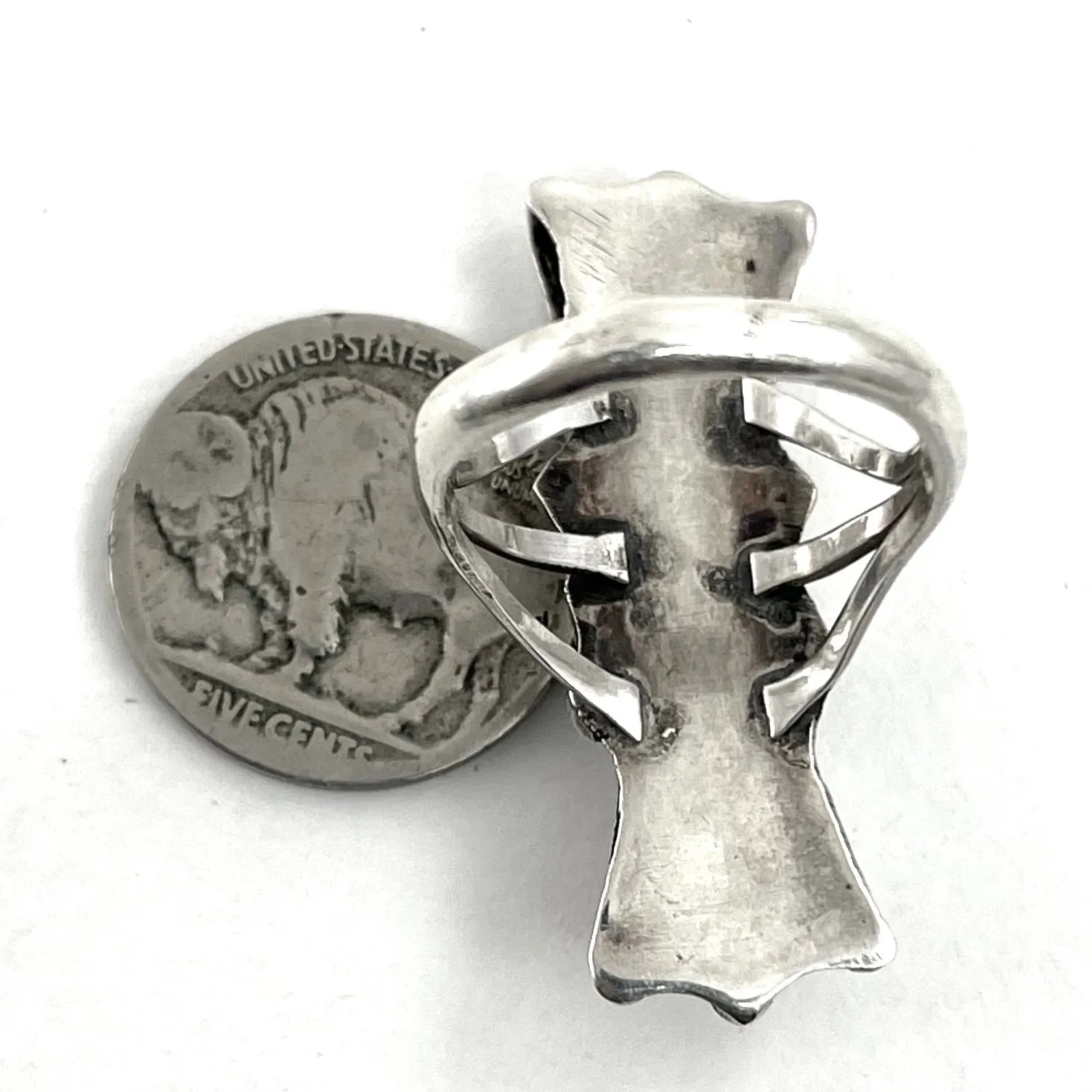 Vintage Flair With Stone<br>Size: 9