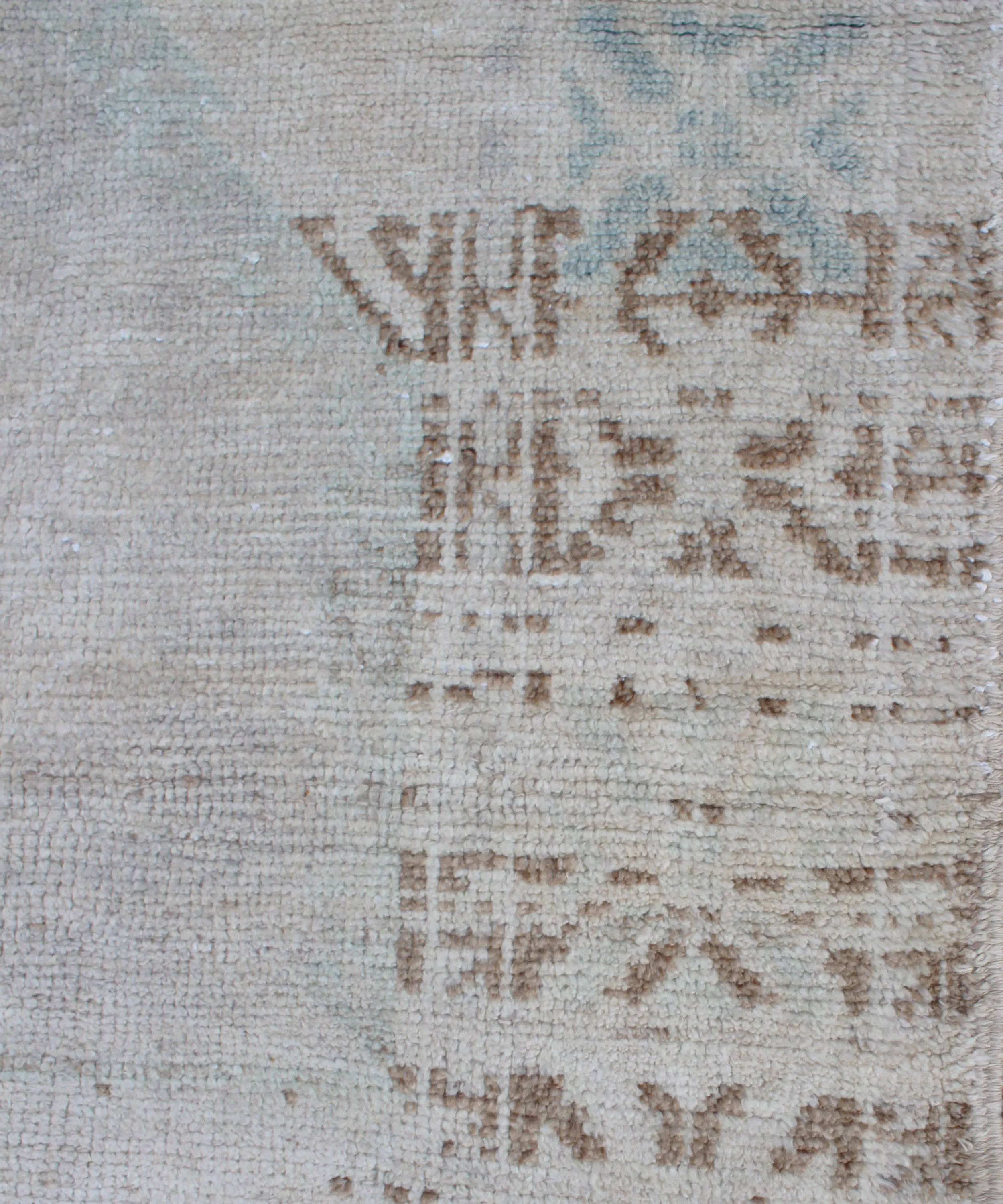 Vintage Hand Knotted Wool Rug,  5'-2" x 11'-8"
