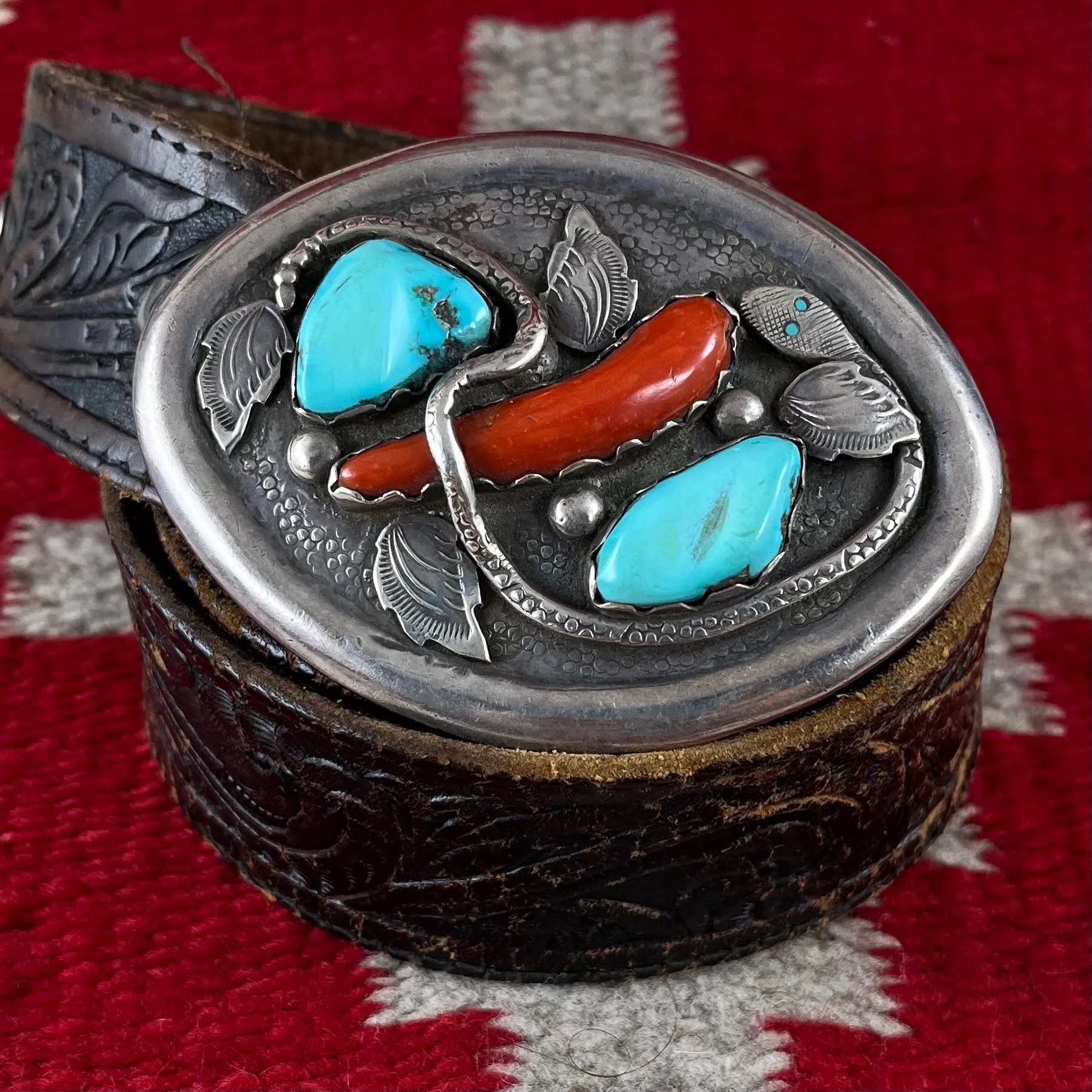 Vintage Multi Stone Buckle