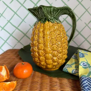 Vintage Portuguese Pineapple Pitcher