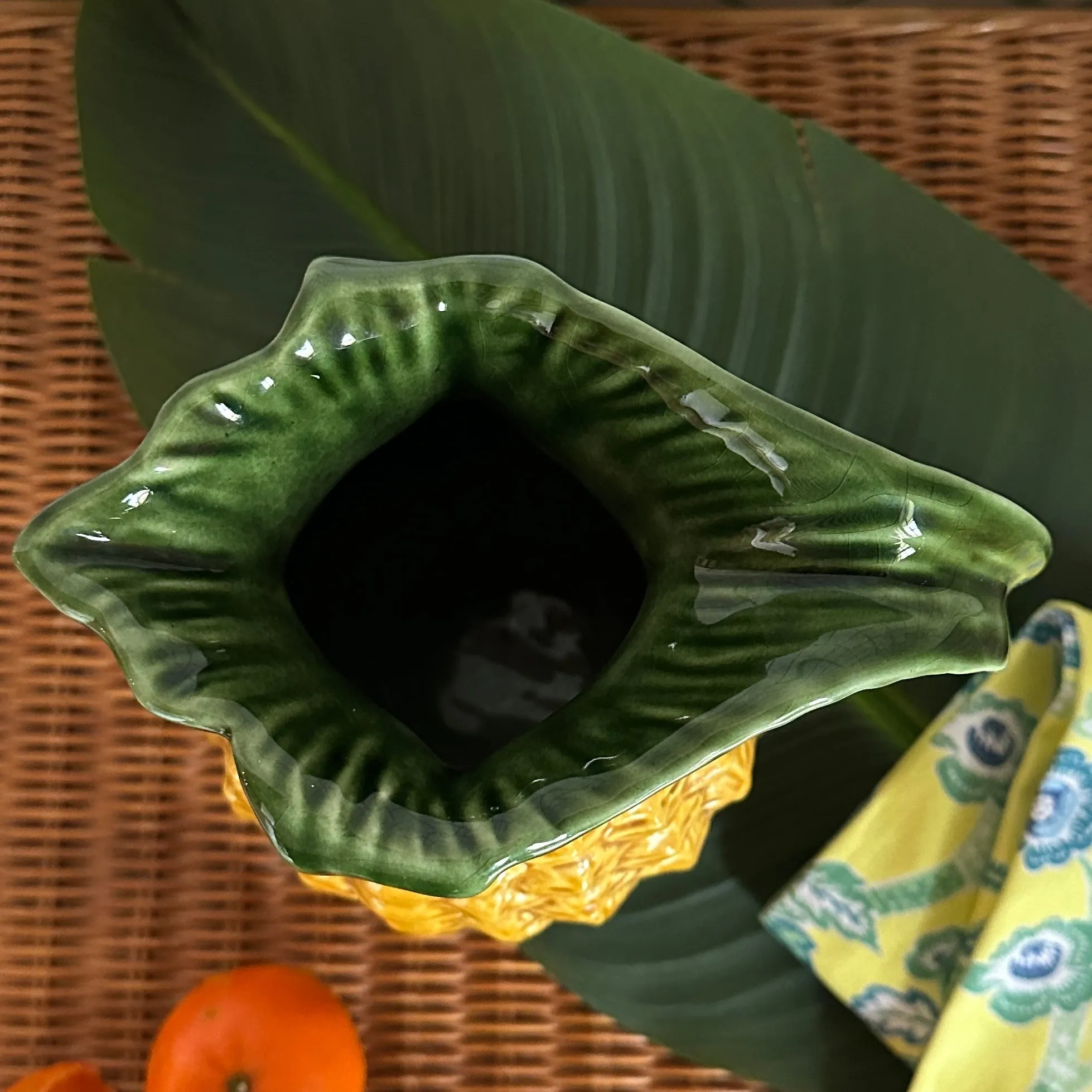 Vintage Portuguese Pineapple Pitcher