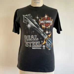 Vintage Real Steel HARLEY TEE