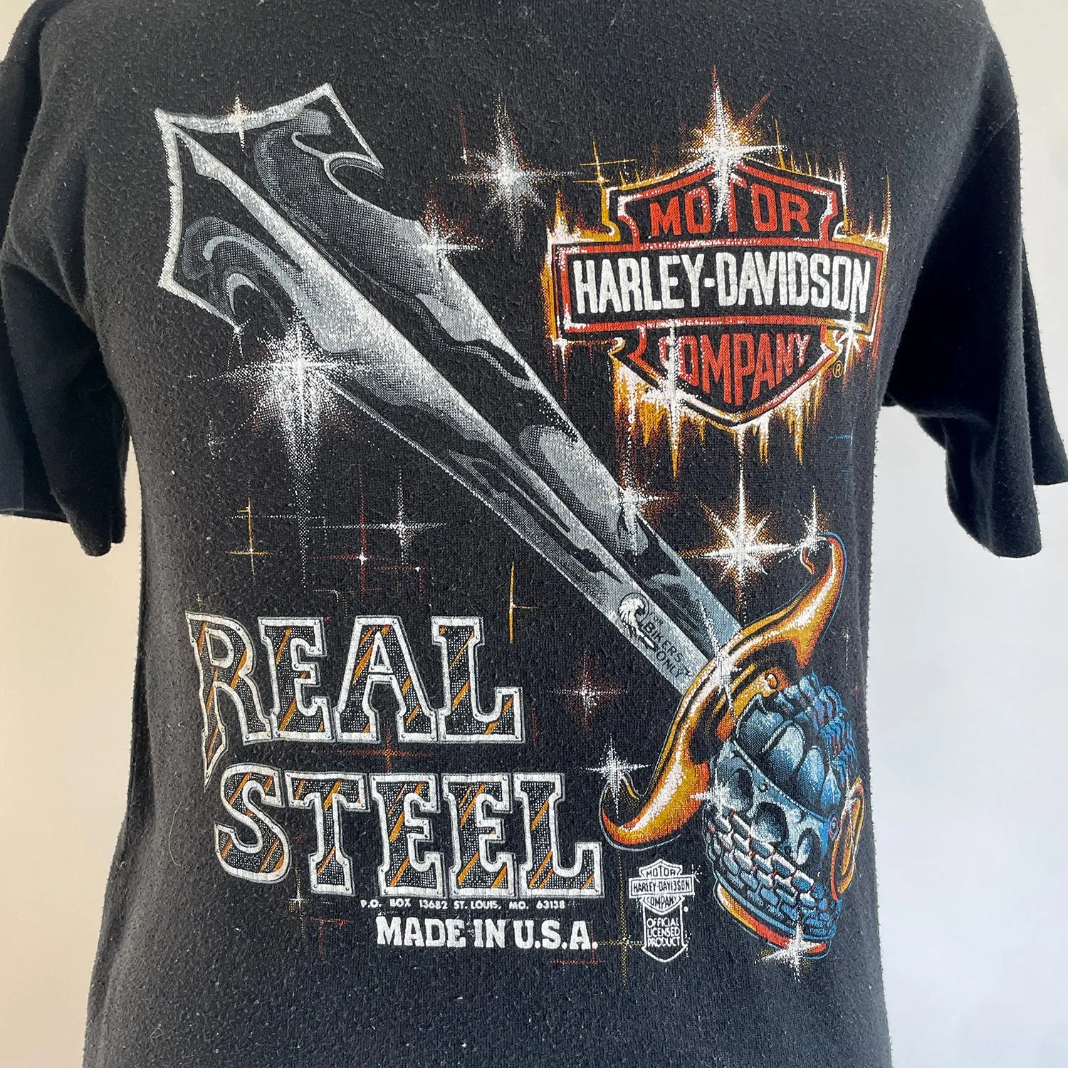 Vintage Real Steel HARLEY TEE