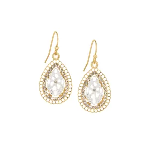 vintage teardrop earring
