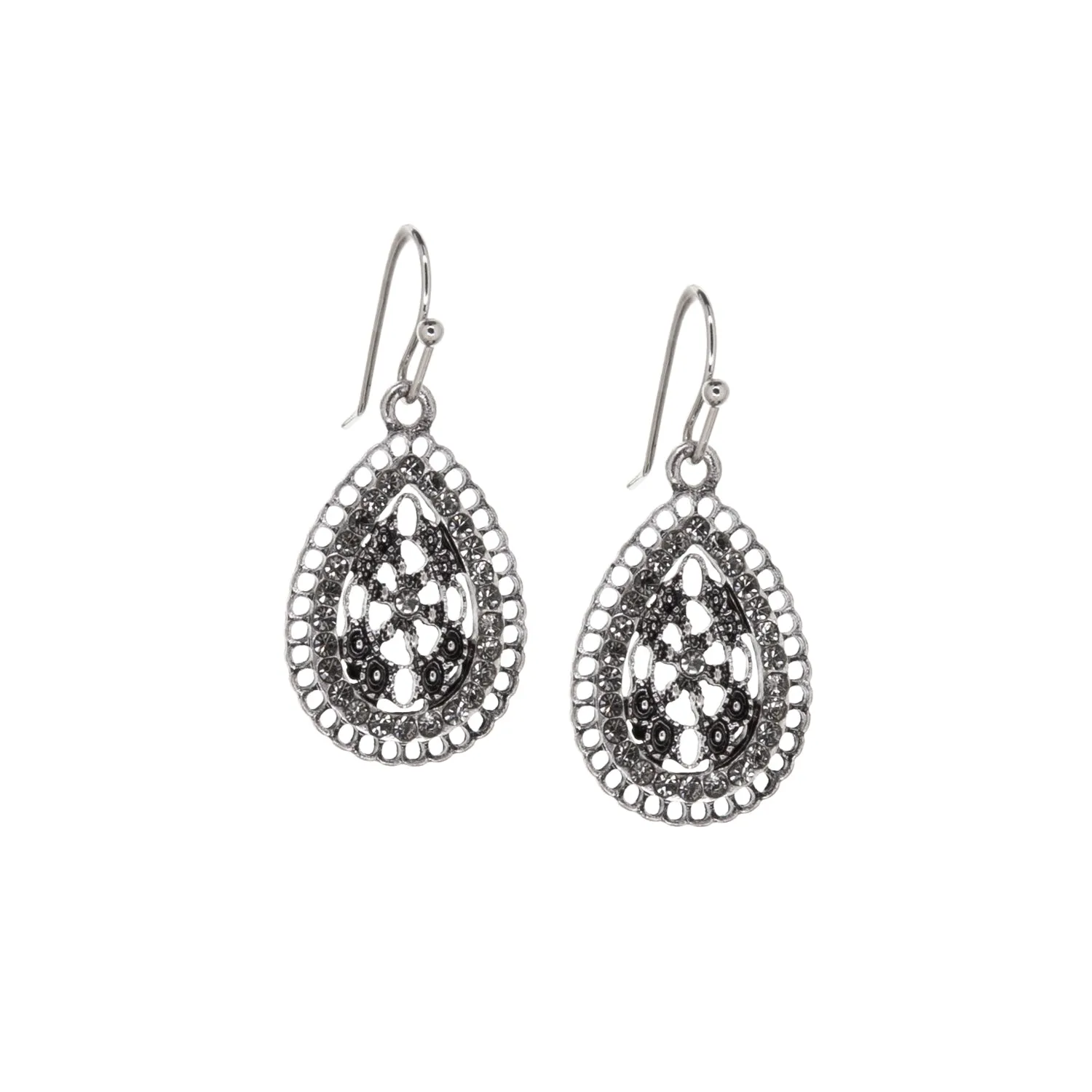 vintage teardrop earring