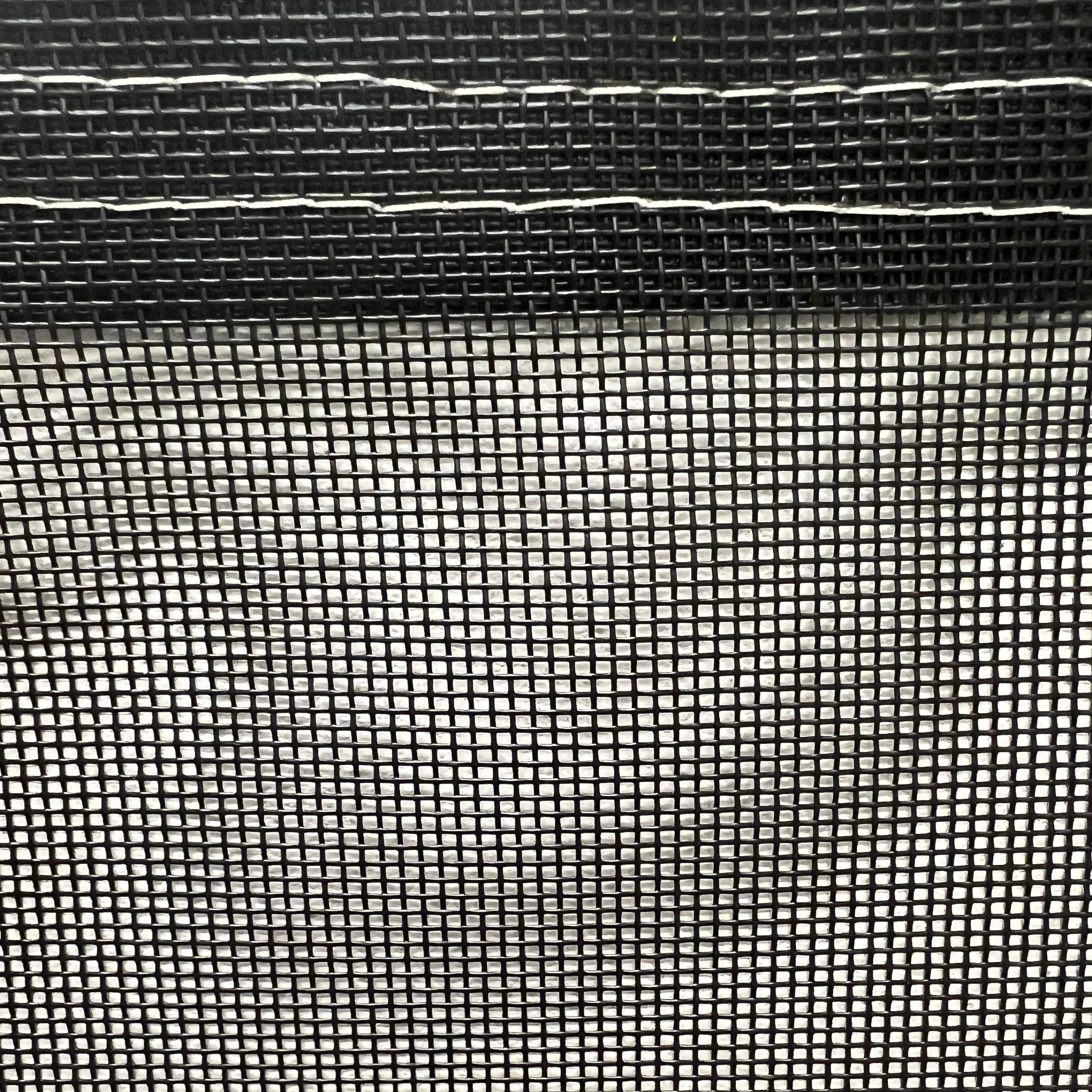 Vinyl Mesh Tarp - Black - 10' x 10'
