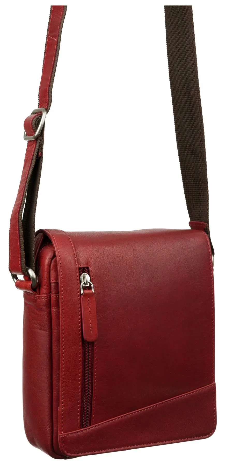 Visconti Compact Leather Messenger / Travel Bag S7