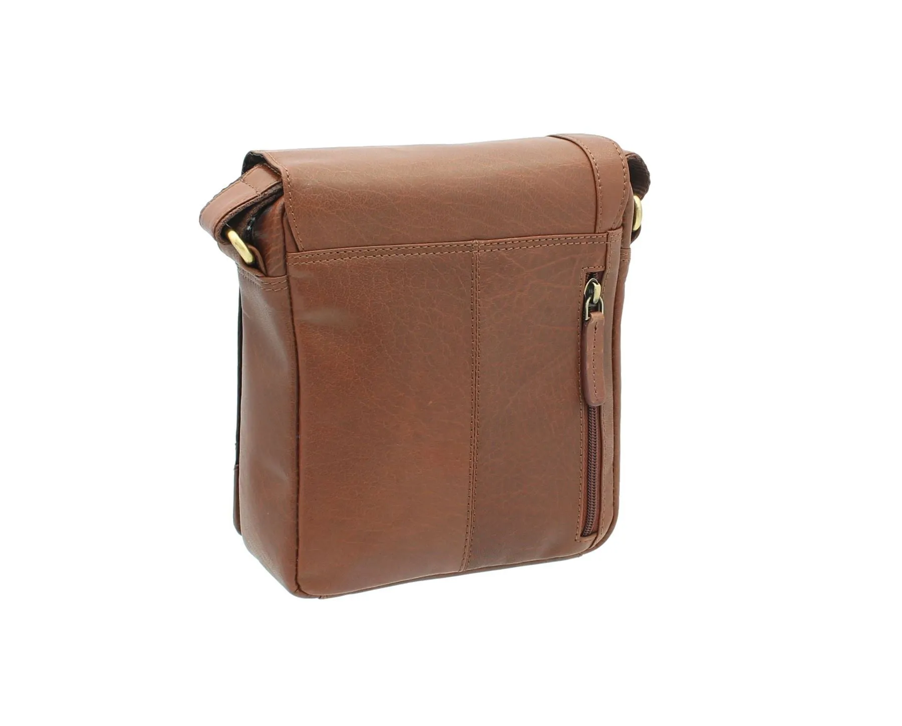 Visconti Compact Leather Messenger / Travel Bag S7