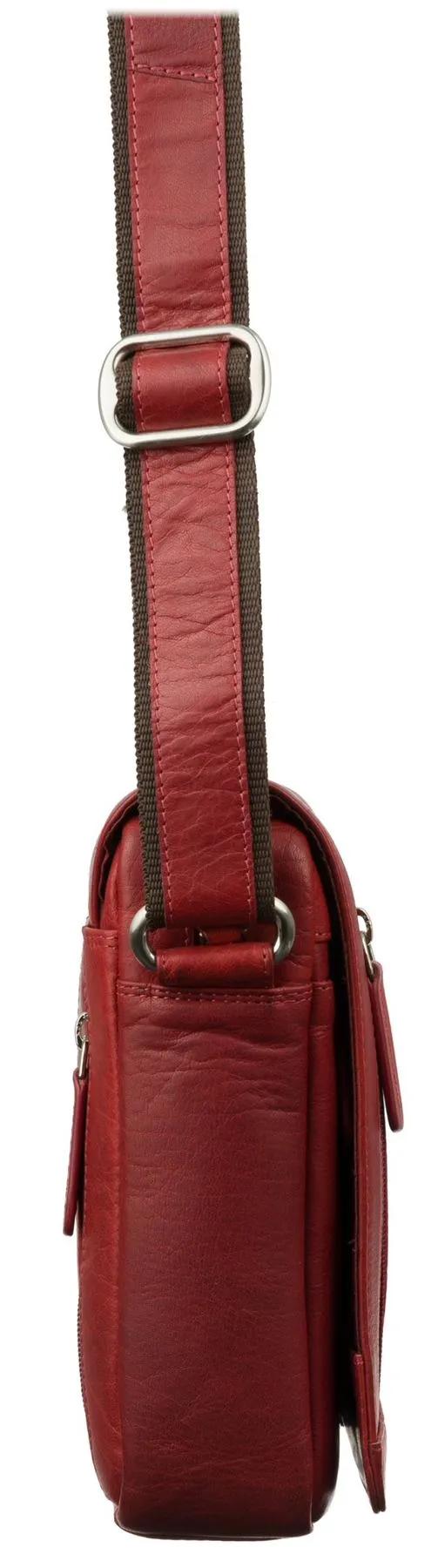 Visconti Compact Leather Messenger / Travel Bag S7