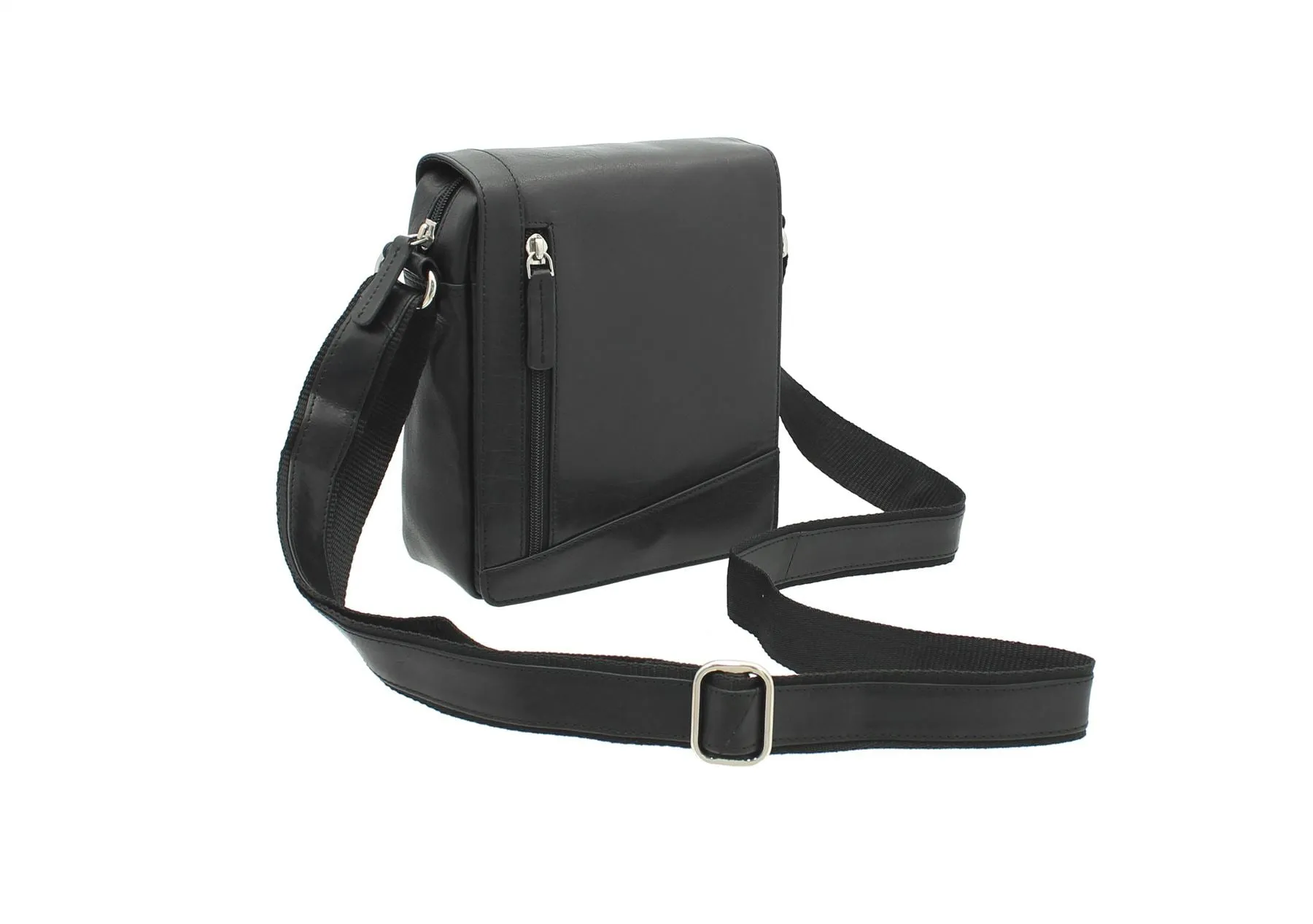 Visconti Compact Leather Messenger / Travel Bag S7