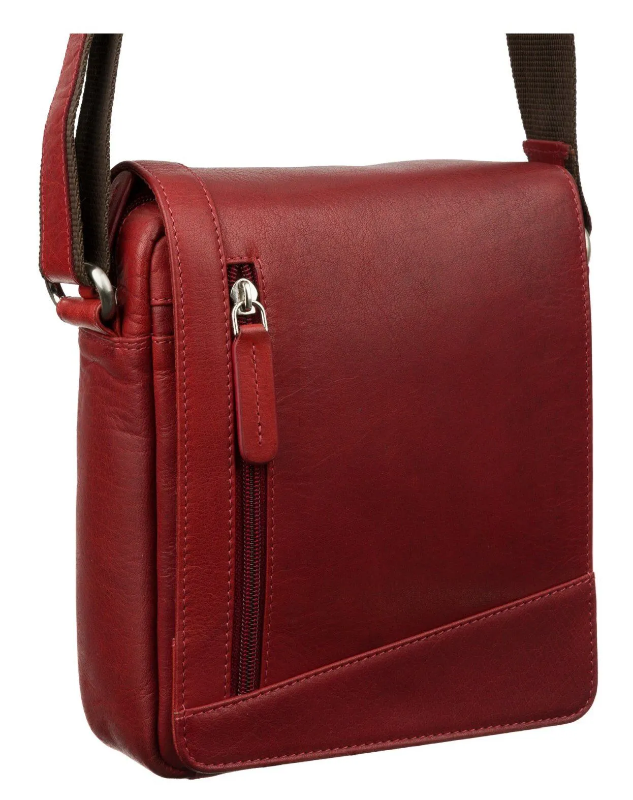 Visconti Compact Leather Messenger / Travel Bag S7