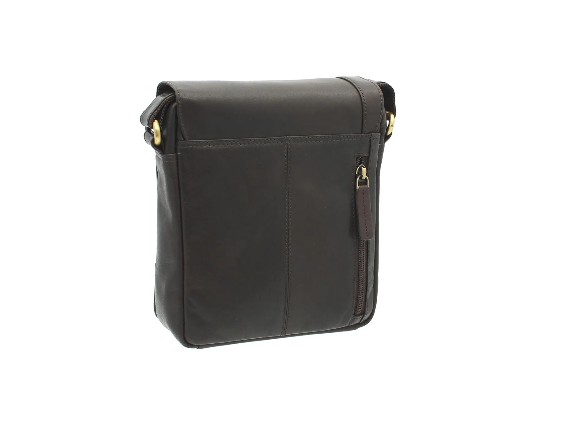 Visconti Compact Leather Messenger / Travel Bag S7