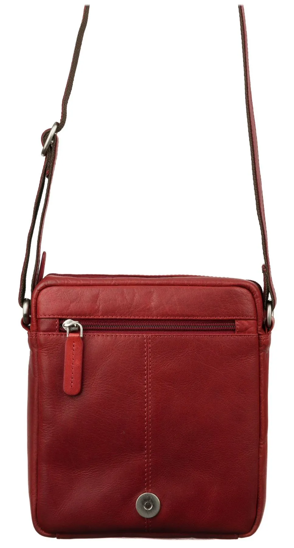 Visconti Compact Leather Messenger / Travel Bag S7