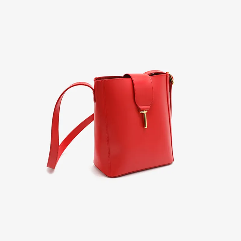 Womens Small Blue Leather Shoulder Tote Bags Purse Handbags for Women
