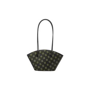 Xiangyunsha Silk Vintage Green Shoulder Bag