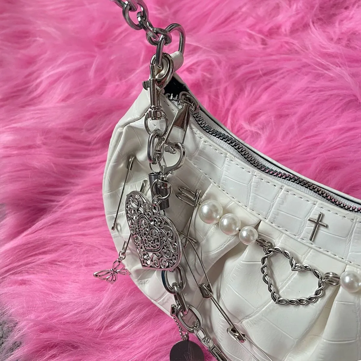 Y2K Chain Shoulder Bag