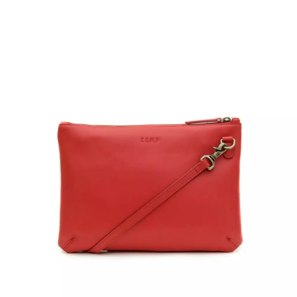 Zemp Amsterdam Sling Cross Body Bag (M) | Coral