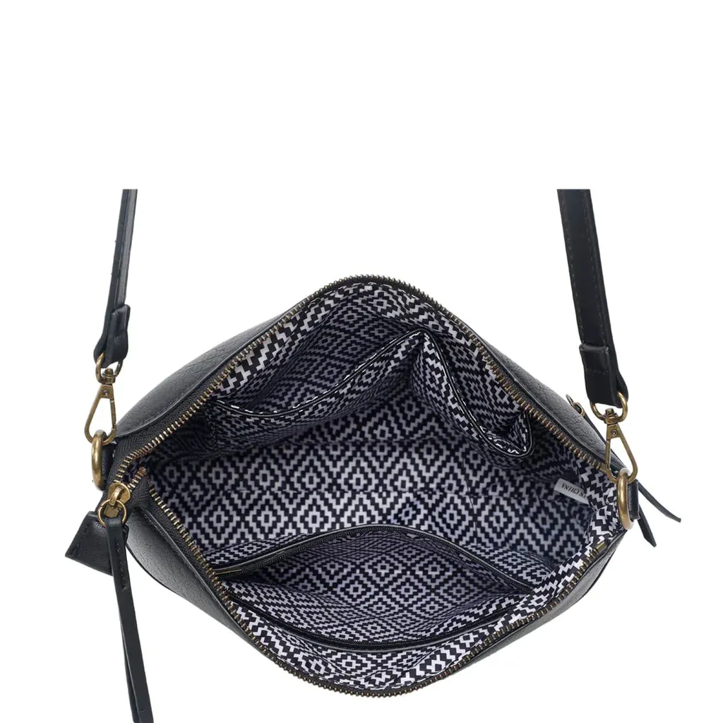 Zoe Crossbody Purse - Black
