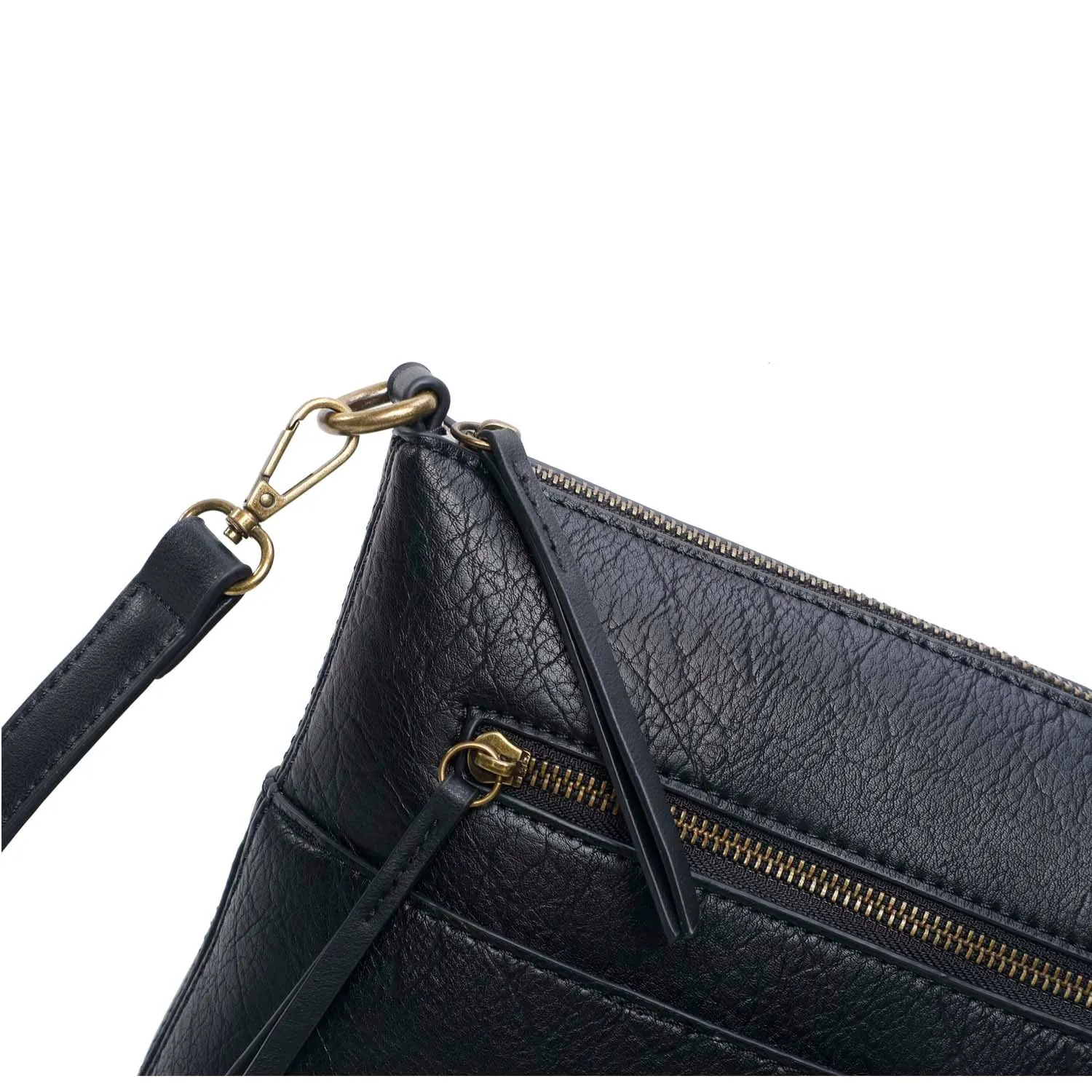 Zoe Crossbody Purse - Black